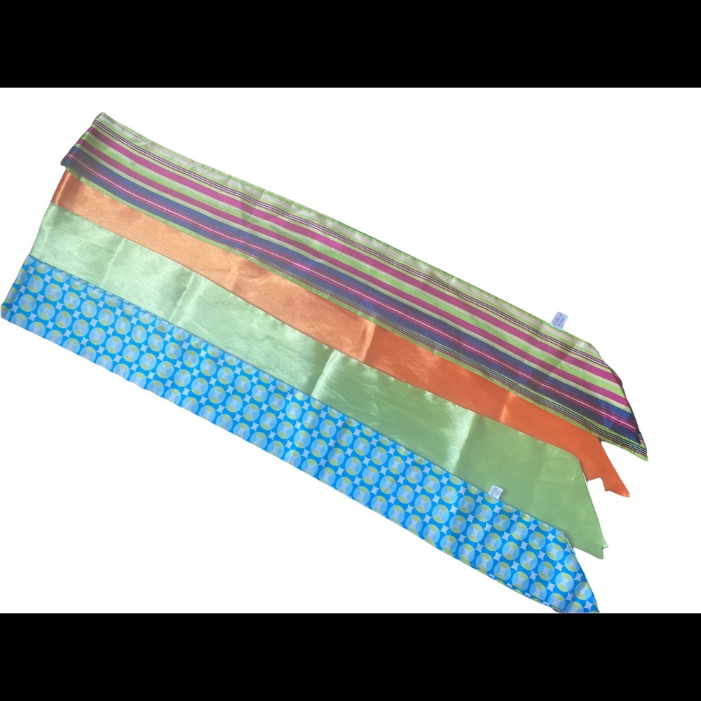 Silk scarves
